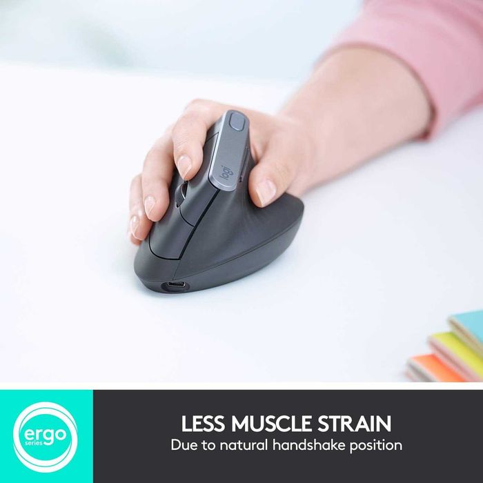 Logitech MX Vertical Ergonomic безжична ергономична мишка