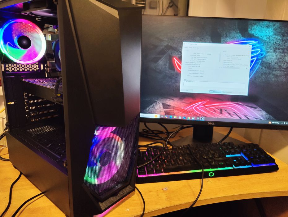 Unitate gaming nouă Asus i7 GTX 8Gb Ram 16Gb ddr4 ssd 1 tera  GTA