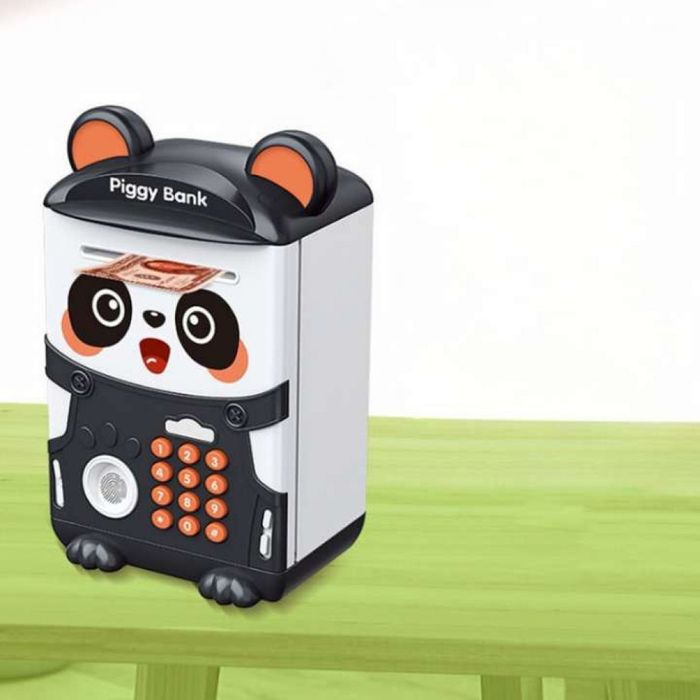 Детска касичка Panda , автоматично превъртане на парола,отключване с п