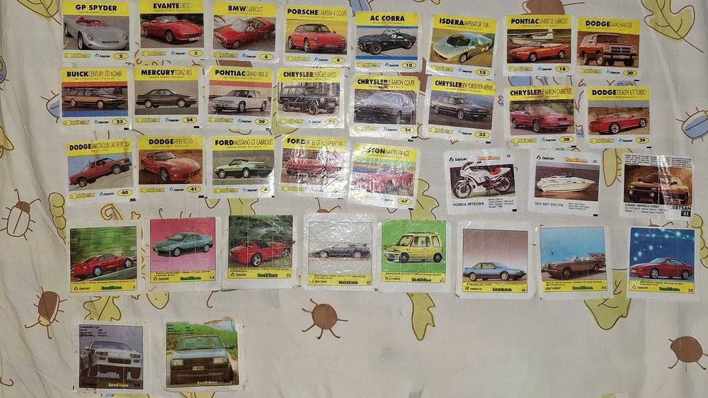 Colectie actibilde Ulker, OtoMoto, Bombibom, Minti, etc.