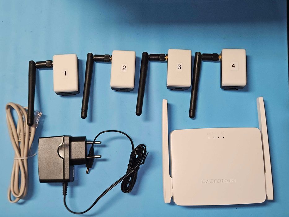 Sistem Tally Light Wireless 4 Camere - Compatibil Blackmagic ATEM