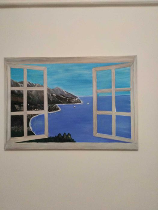 Tablou pictat manual – cadou ideal, piesă unicat, stil modern