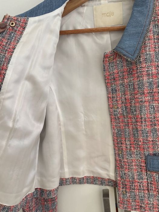 Sacou MAJE Paris original tweed