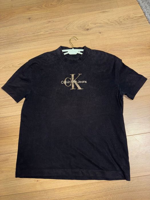 Tricou Calvin Klein Jeans negru, mărime M,Barbati