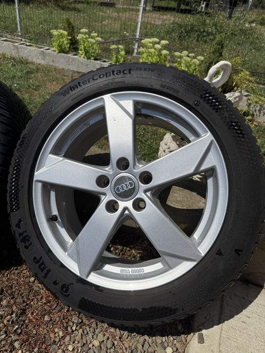 Jante Audi 5x112 + Anvelope Continental