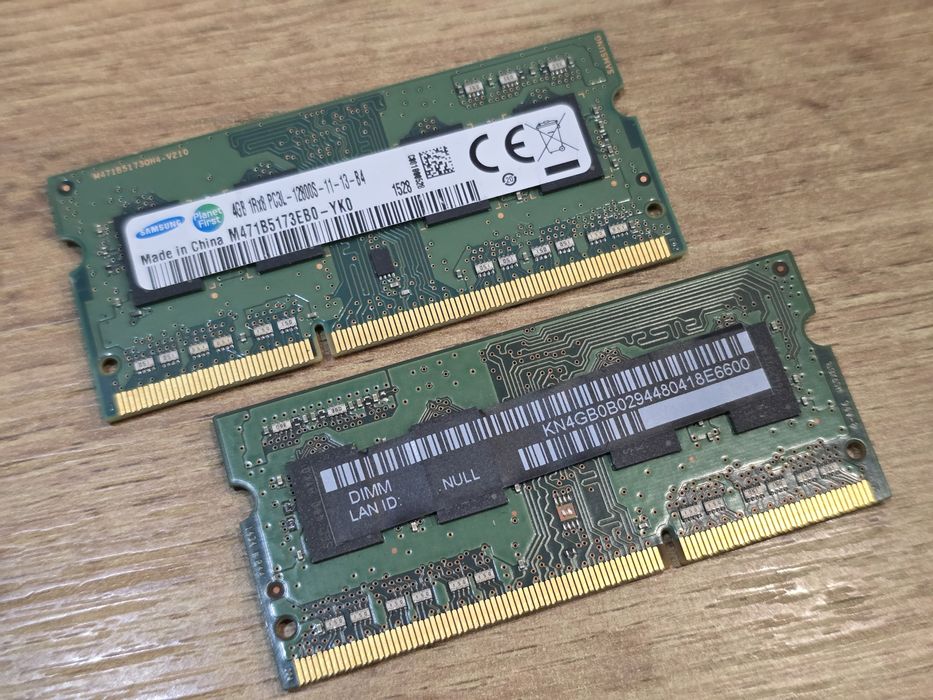 Комплект RAM памет Samsung 2×4GB DDR3L SO-DIMM 1600MHz – PC3L-12800S