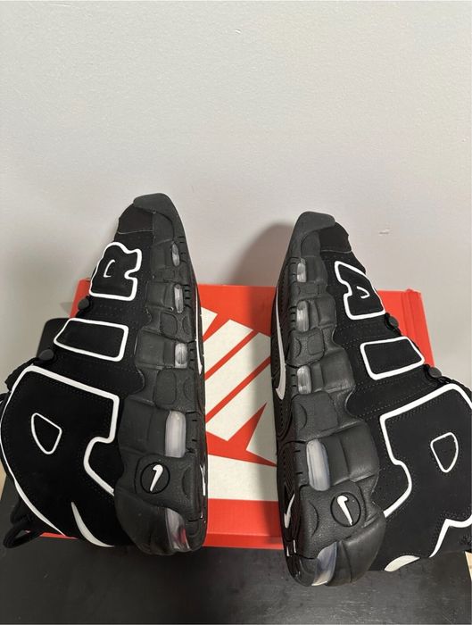 Adidasi Nike Uptempo Black&White - Black Friday