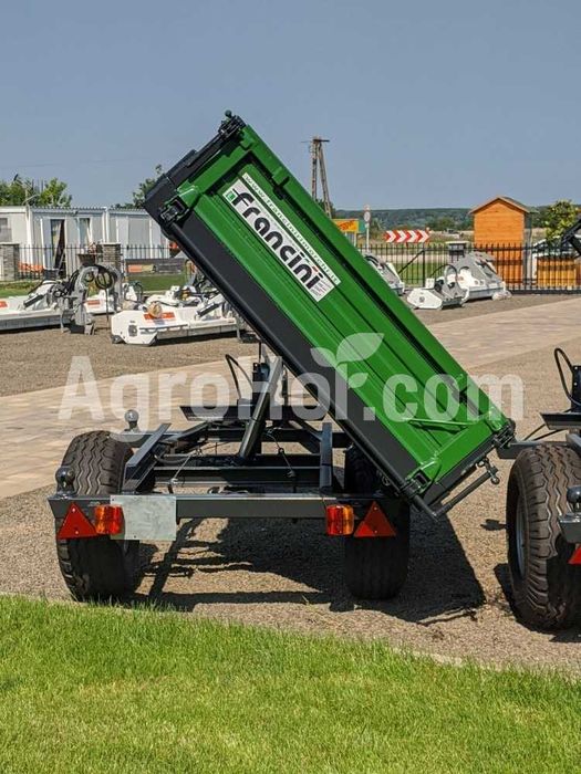 Remorcă basculantă de 1,5-3 tone cu un singur ax / Francini