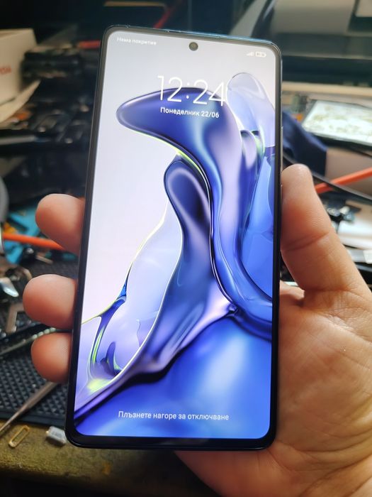 Оригинален LCD Дисплей с рамка и   Тъч Скрийн   за Xiaomi 11T / 11T Pro