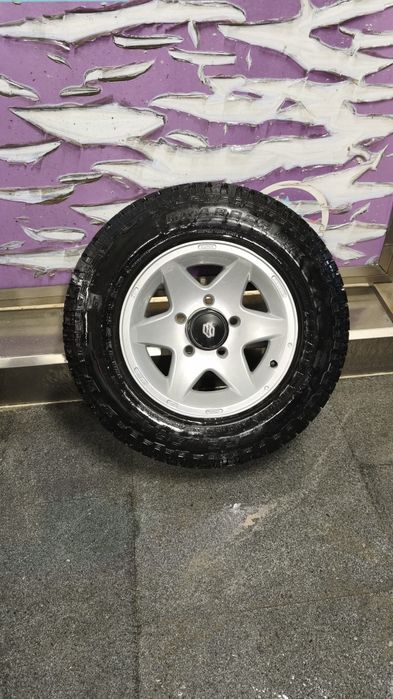 Roti - Jante + cauciucuri Allseason General Grabber (Continental) 5x139.7 Suzuki SJ/Samurai/Jimny/Vitara / Grand Vitara