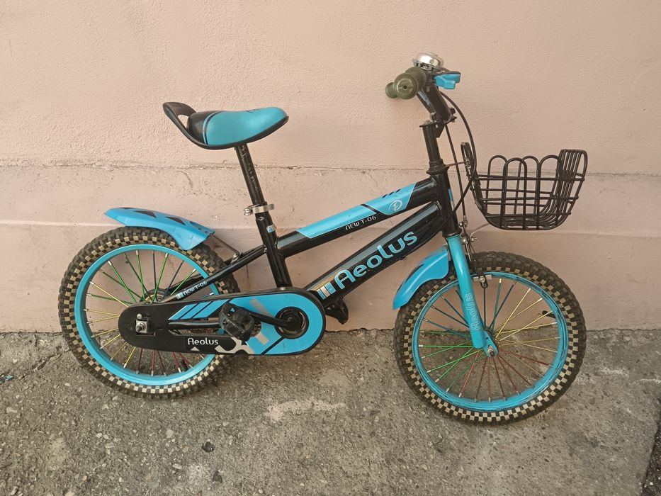 Bicicleta copii albastra