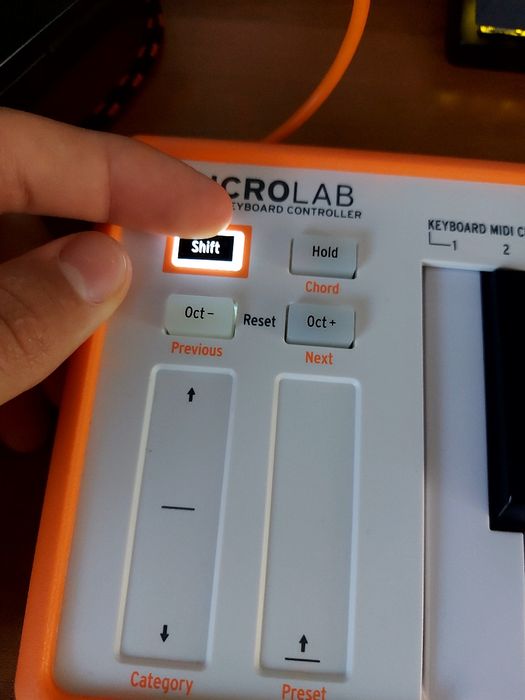 Microlab keyboard controller