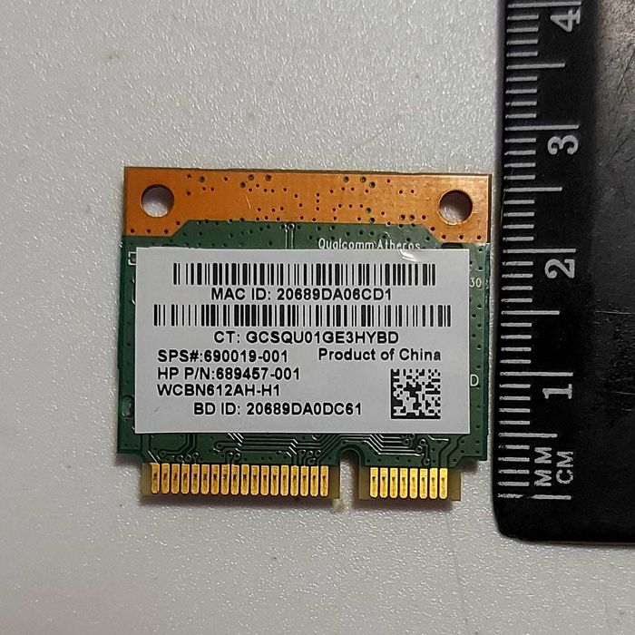 Модуль Wi-Fi + BT Atheros QCWB335