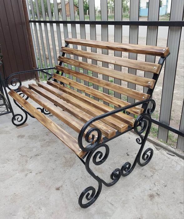 Лавка кресло качалка урна