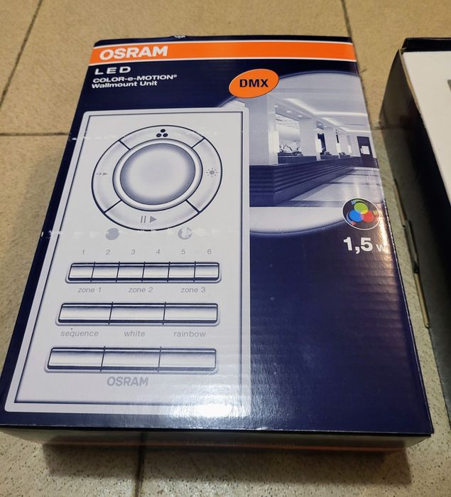 Продавам LED RGB контролер на OSRAM под DMX на 24V