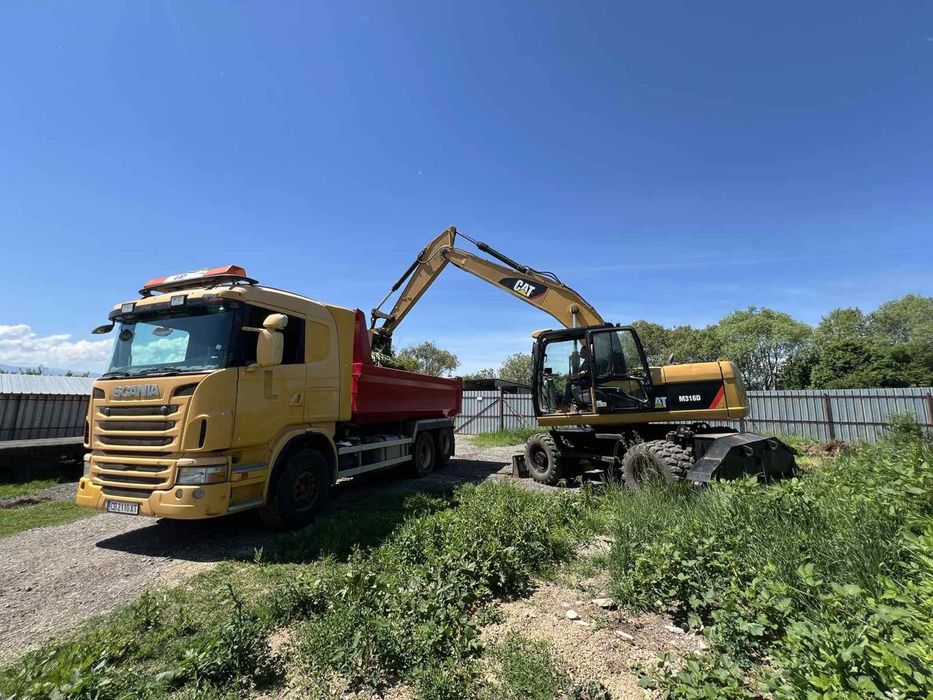 Мини багер бобкат самосвал и 20 тона колесен багер