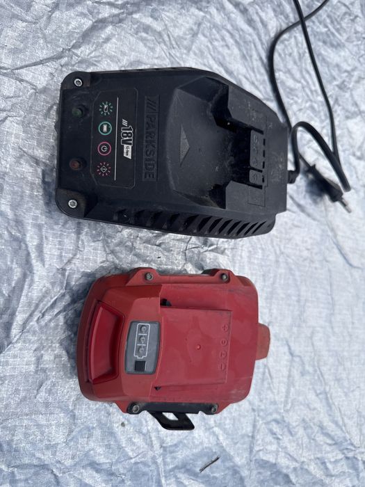 Inracarcator si bateire parkside 18v