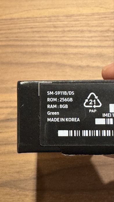 Samsung Galaxy S23 256GB verde