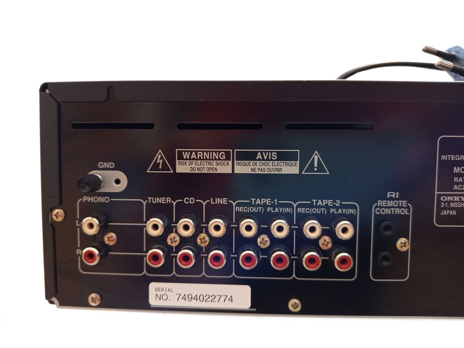 Усилвател Onkyo A-9211 Stereo Integrated Amplifier HiFi – Черен