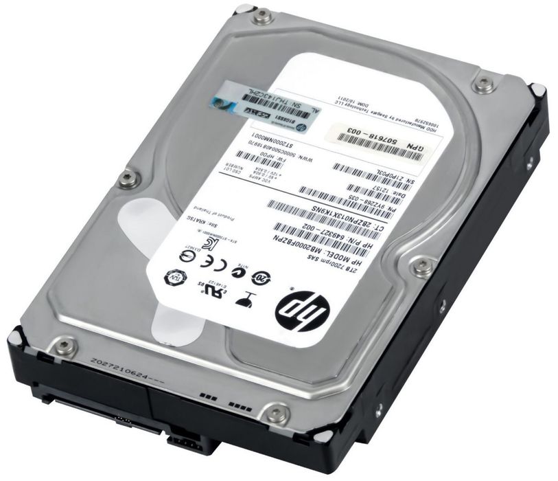 Серверный жесткий диск HP 2TB SAS 3.5"