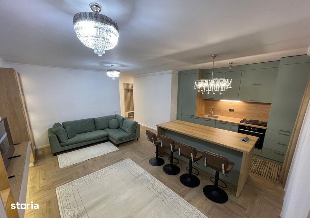 Apartament 3 camere 90mp, 2 terase, 2 parcari, finisat modern