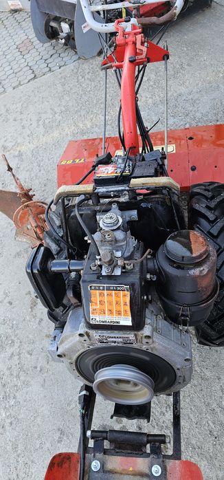 Motocultor Mab lombardini diesel ,pornire electrica