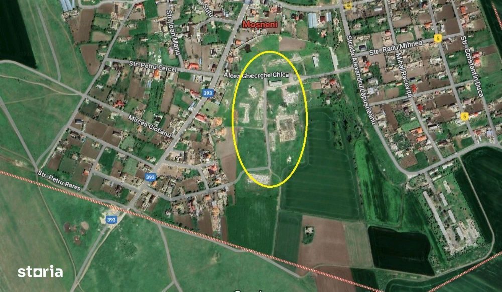 23 August, Constanta, Teren Intravilan 59,000 mp, Mosneni
