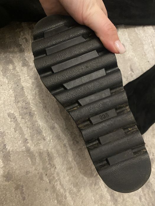 Vand cizme lungi cu platforma