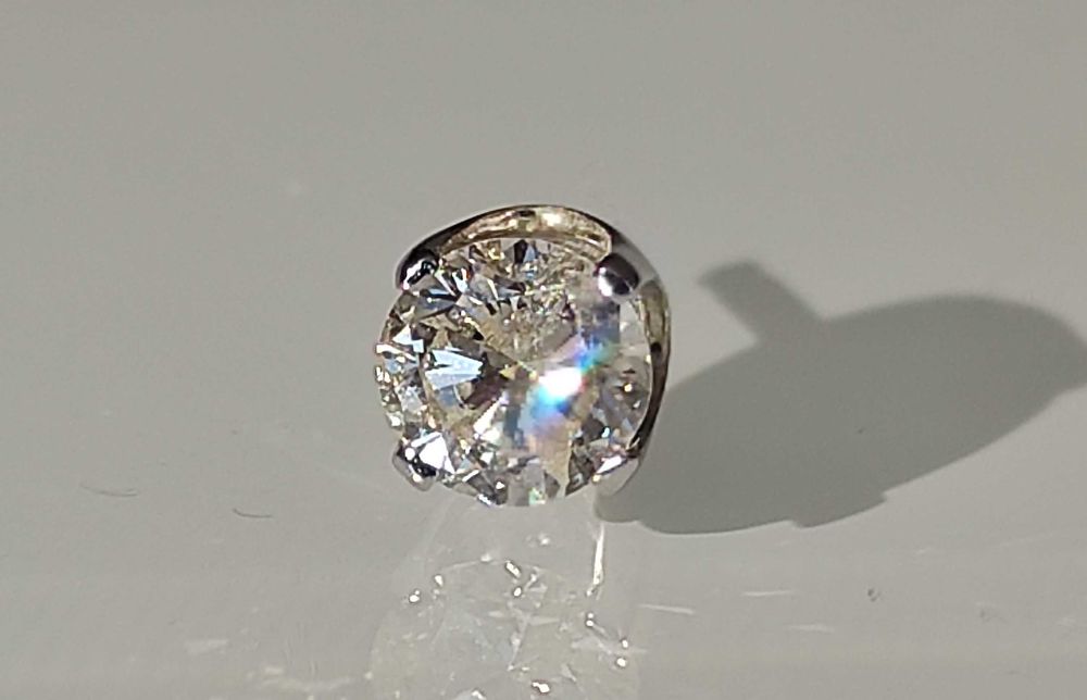 Cercel 14k diamant natural 0.53ct