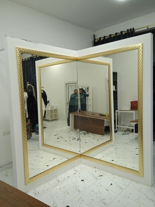 Зеркало, мазайка ромбик,