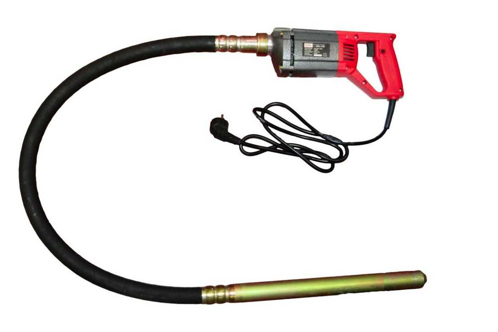 Vibrator Electric pentru Beton DRK, 1100W, cu Furtun de 1.5m