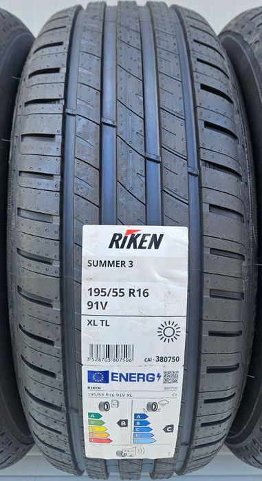 195/55 R16 91V XL RIKEN (by Michelin) Summer 3 Anvelope de vara