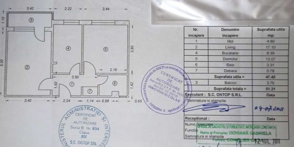 DIRECT PROPRIETAR - Apartament 2 camere renovat si utilat de vanzare Doraly Mall