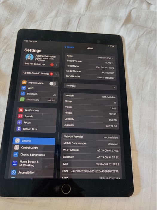 IPad pro 9.7 2018