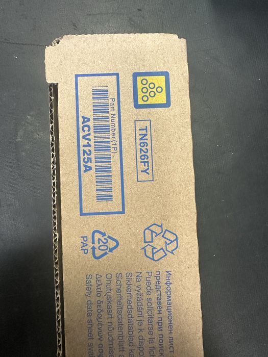 Toner TN626 Yellow, Cyan, Magenta