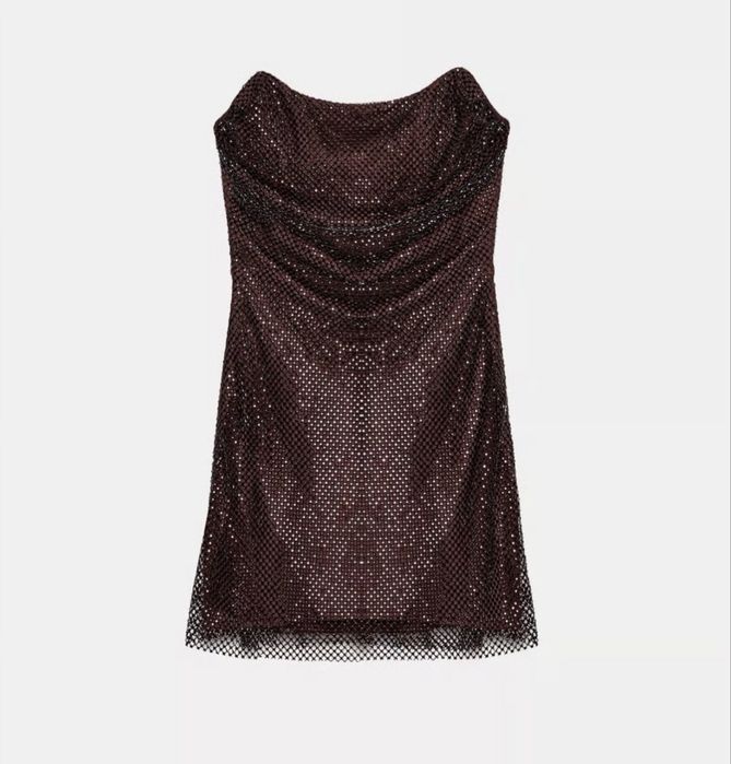 Рокля с камъни ZARA
