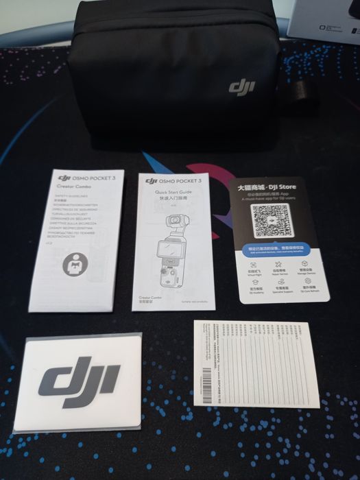 DJI Osmo Pocket 3 Creator Combo/filtre ND/card Samsung 128GB - CA NOU