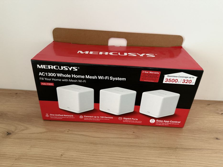 Mercusys H30G sistem wi fi