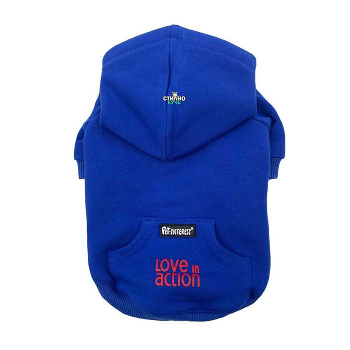 Памучен суитшърт за куче Дреха за домашен любимец Кучешка дреха