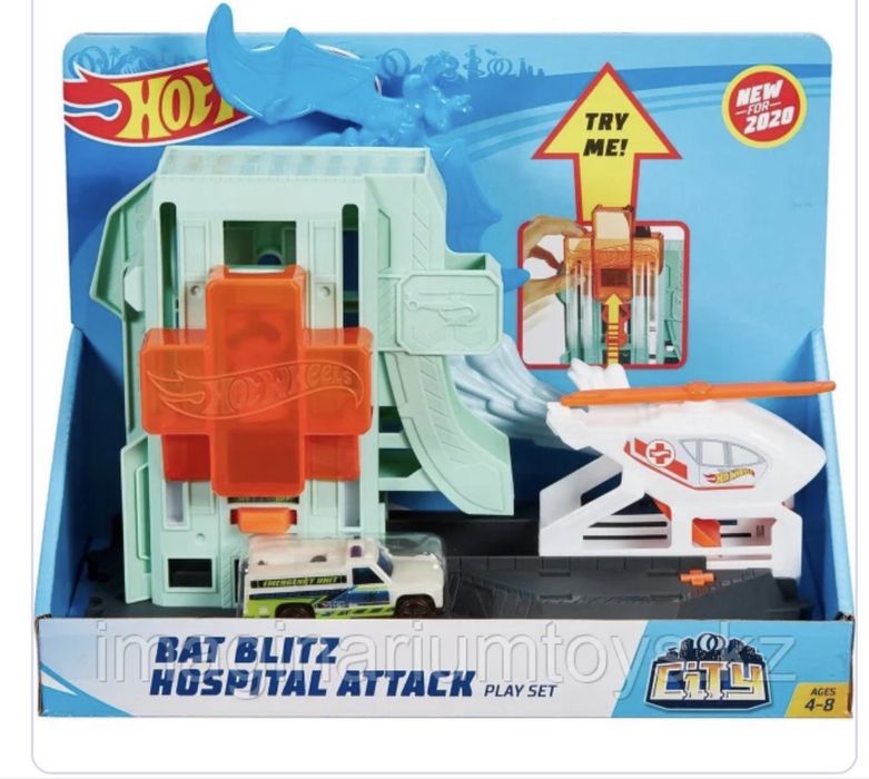 Трек Хот Вилс «Атака летучей мыши» Hot Wheels City