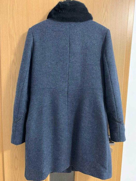 Palton dama MIZAR, marime 42, stofa lana, captuseala vatelina