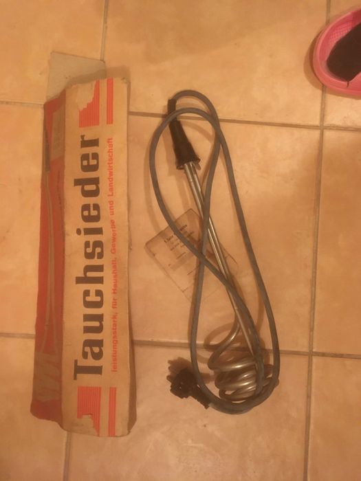 Fierbator electric termoplonjon 2000 W Made in DDR Deutsche Demokratische Republik