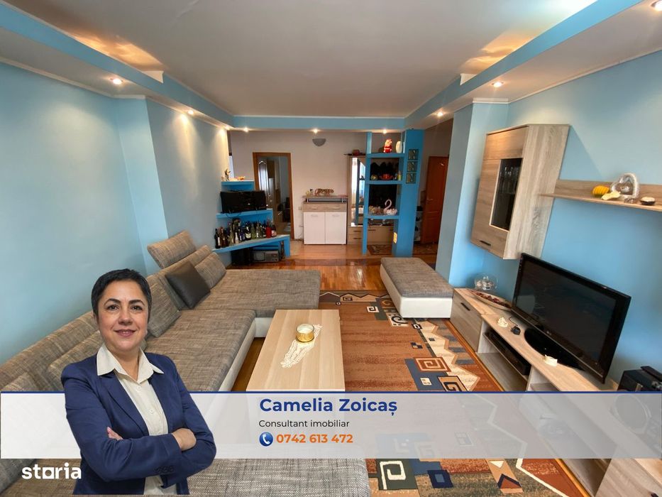Strada Vasile Alecsandri apartament 4 camere, 93 mp utili, garaj