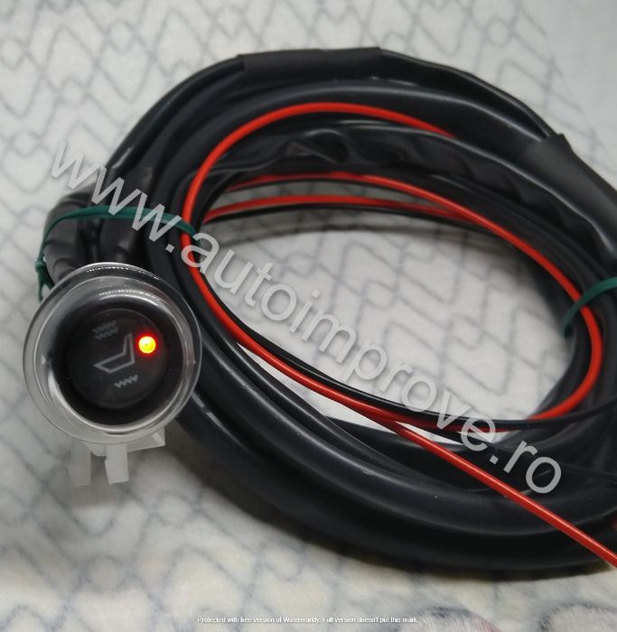 Kit incalzire sa MOTO, ATV, SCUTER cu buton 2 trepte