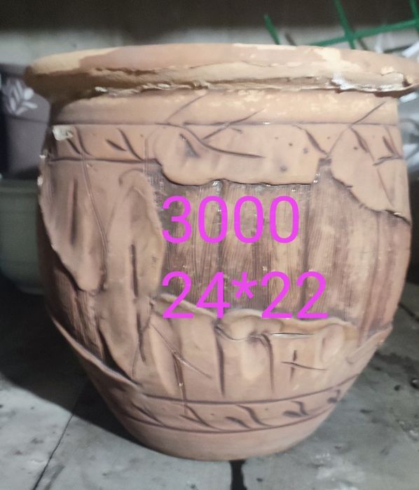 Горшок керамический для цветов