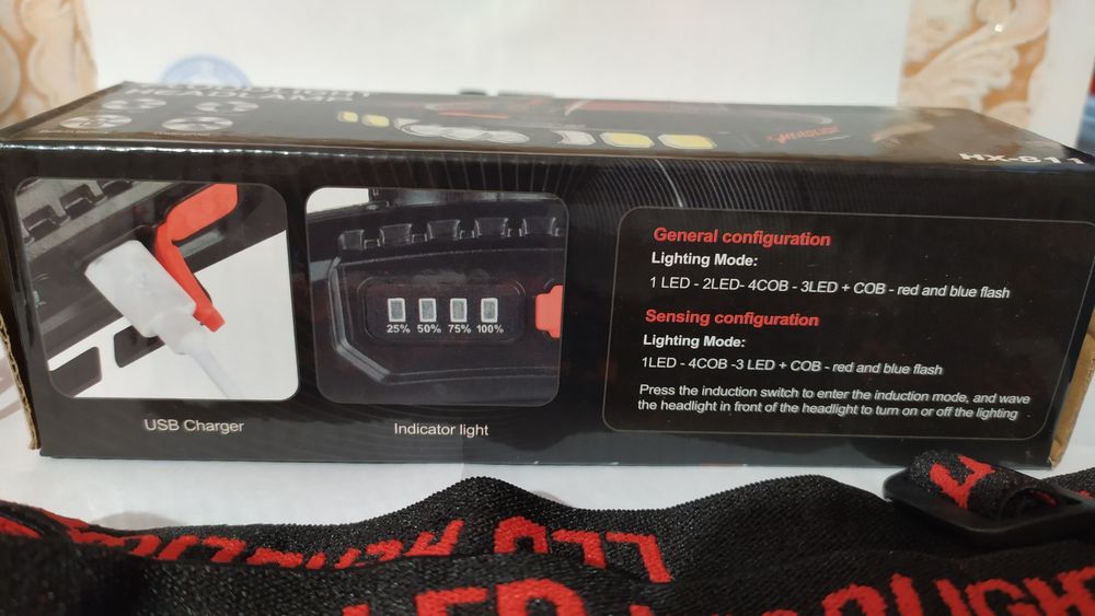 Продам 2 новых налобных фонаря