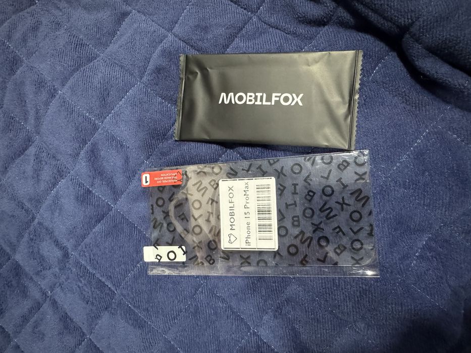 Huse+ geam de protectie MobilFox iPhone 15 Pro Max