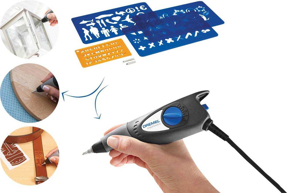 Dremel ENGRAVER 290 електрически инструмент за гравиране,с аксесоари