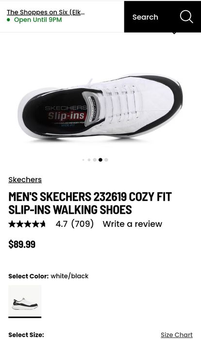 Skechers Pantofi barbati sport Slip Ins CONTOUR FOAM COZY FIT 45