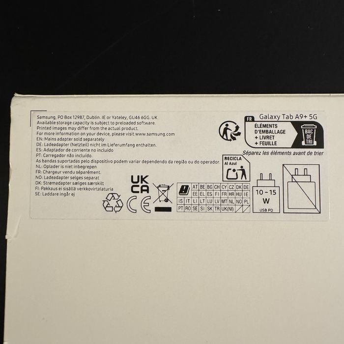 Samsung Galaxy Tab A9+ 5G SM-X216B 8GB/128GB Silver, cutie